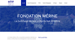 Desktop Screenshot of merine.ch